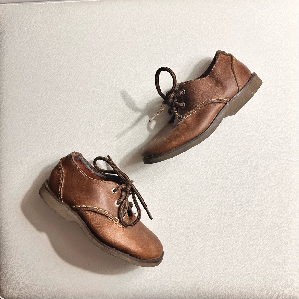 Sperry Top-Sider Boys Leather Oxford Shoes – Size 10M